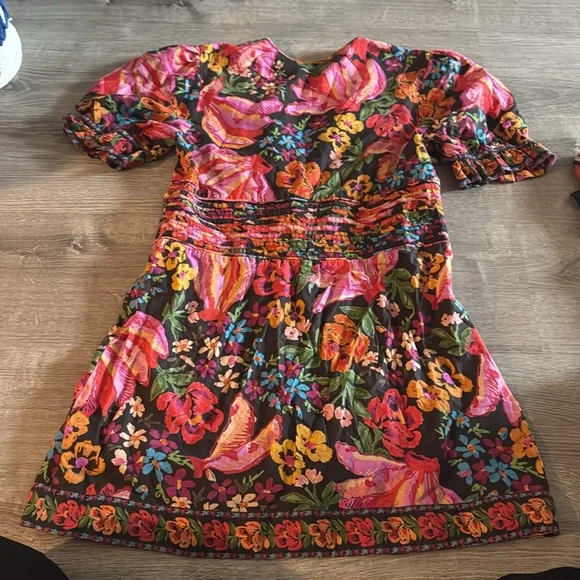 FARM Rio Multicolor Floral Mini Dress - Picture 5 of 8
